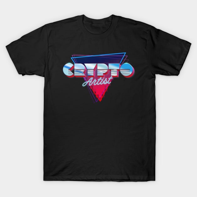 non fungible cryptoartist T-Shirt by opippi